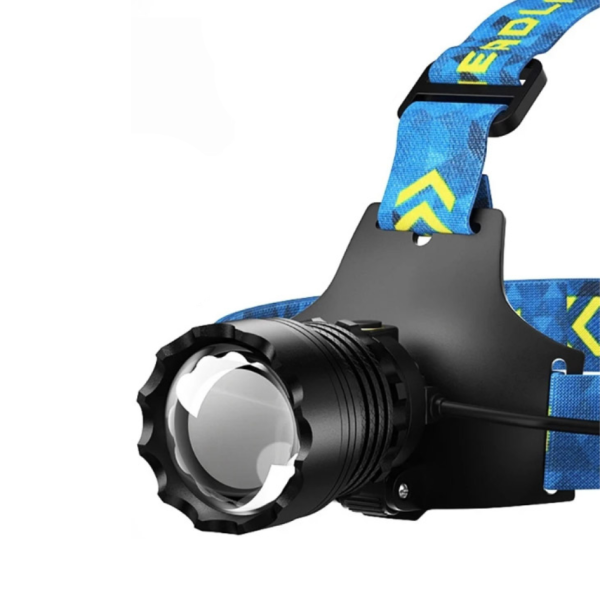 Ліхтар налобний BL-25CC-P360, 3x18650, Power Bank, ЗУ Type-C