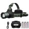 Ліхтар налобний BL-H2-TG, 3x18650, Power Bank, ЗУ Type-C, zoom, Box