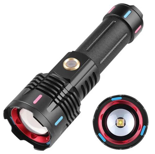 Ліхтар X-BALOG FLUORESCENCE G25 PM30-TG, 1х26650/3xAAA, Power Bank, ЗУ Type-C, Zoom, Box