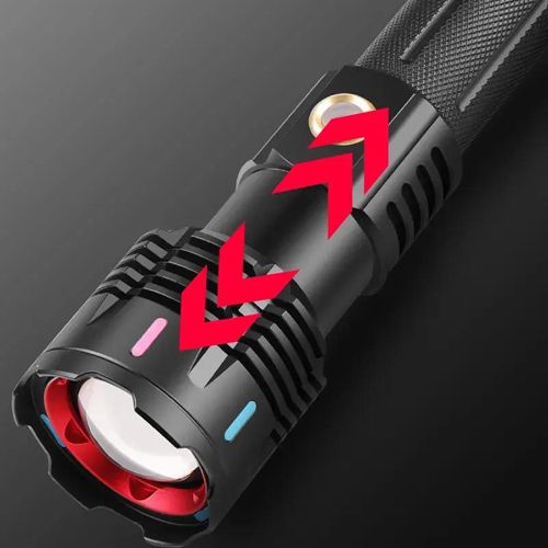 Ліхтар X-BALOG FLUORESCENCE G25 PM30-TG, 1х26650/3xAAA, Power Bank, ЗУ Type-C, Zoom, Box