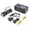 Ліхтар переносний Police S912-XPE+COB(white+red), ЗУ 220V/12V, 2x18650, zoom