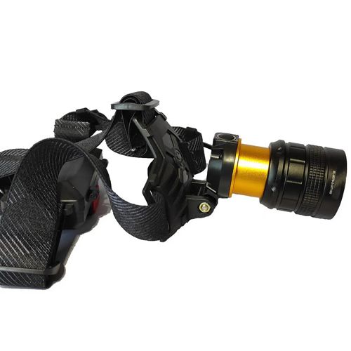 Фонарь налобный BL-8076-2-GT100, 2x18650, zoom, ЗУ Type-C