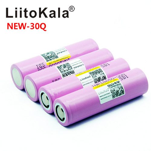 Аккумулятор высокотоковый 18650, LiitoKala 30Q, 3000mah