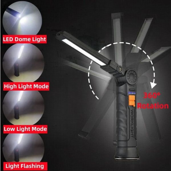 Ліхтар WORKLIGHT-G51-LED+COB