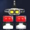 Фонарь налобный HX-816S-2COB(white+red), Motion Sensor