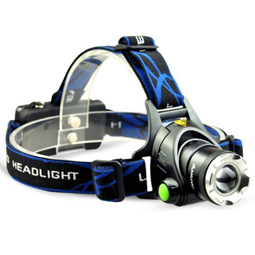 Фонарь налобный PLD-V9-F-4XPE(RGB)