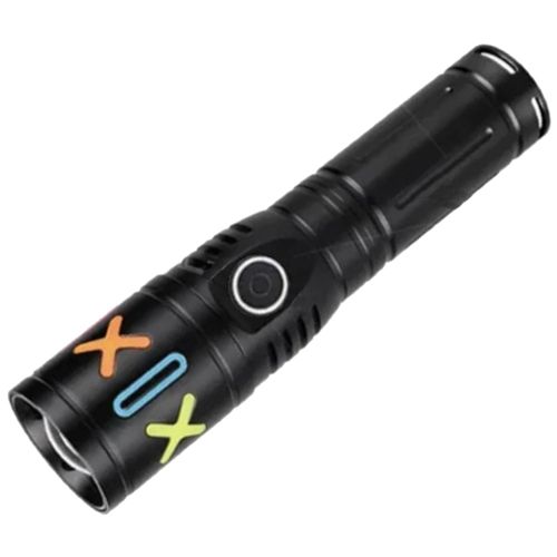 Фонарь ручной X-BALOG FLUORESCENCE G26 PM20-TG, 1х26650/3xAAA, ЗУ Type-C, zoom