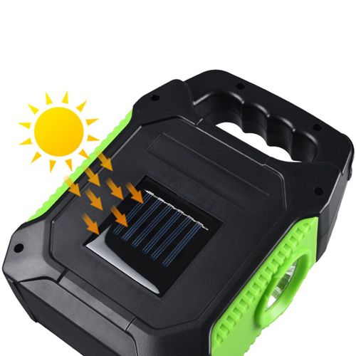 Фонарь кемпинговый  JY-978D-LED+12COB, Power bank, солничная панель