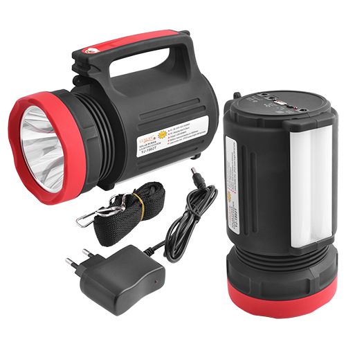Фонарь переносной Luxury/YAJIA 1902 T, 5W+22SMD, 2 лампы 3W