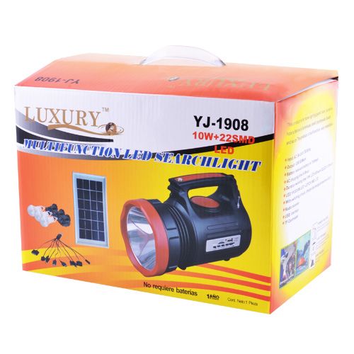 Фонарь переносной Luxury/Yajia 1908 FM радио, power bank, TF card