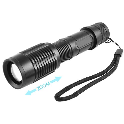 Ручной фонарик Police 1861-T6, ЗУ 220V/12V, 1x18650