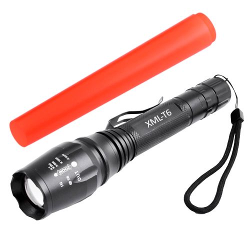 Фонарь Police BL-8668-T6, ЗУ 220V, 2x18650