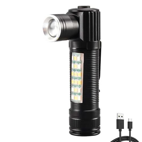 Фонарь XBL SY-2209-Р50+18SMD(RGB), Li-Ion, ЗУ USB, zoom, Box