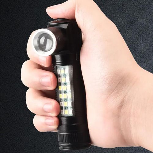 Фонарь XBL SY-2209-Р50+18SMD(RGB), Li-Ion, ЗУ USB, zoom, Box