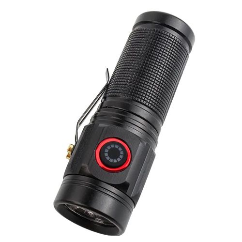 Фонарик PLD W5182-3XHP360, 1х18500, магнит, ЗУ Type-C, Box