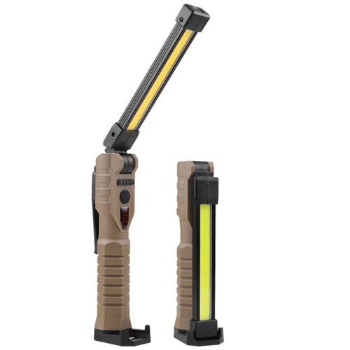 Фонарик  WORKLIGHT-WL-08-XPE+COB, поворот180º+180º, магнит