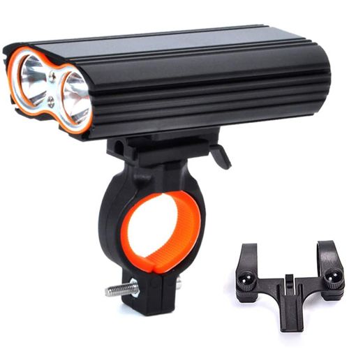 Велофара LR-Y2Pro-2T6 DUAL MEGALIGHT, ALUMINUM, индикатор зарядки