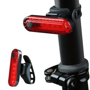 Велоліхтар STOP + Security маячок BSK-2275/HJ-056-5SMD, Li-Ion