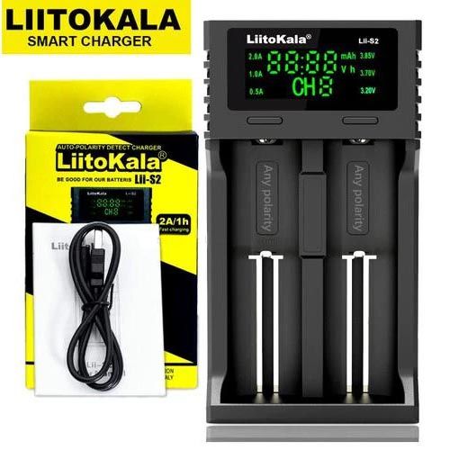 Інтелектуальний зарядний пристрій 2А 18650 AA AAA LIITOKALA LII-S2